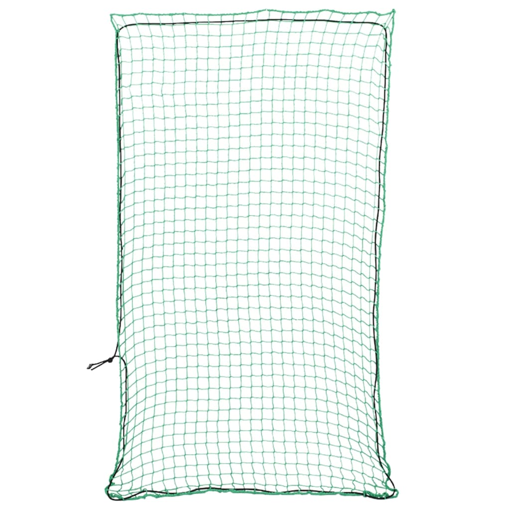 Mreža za prikolicu s elastičnim užetom zelena 3,5x2 m PP