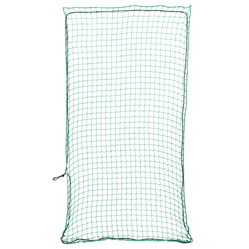 Mreža za prikolicu s elastičnim užetom zelena 8x3,5 m PP