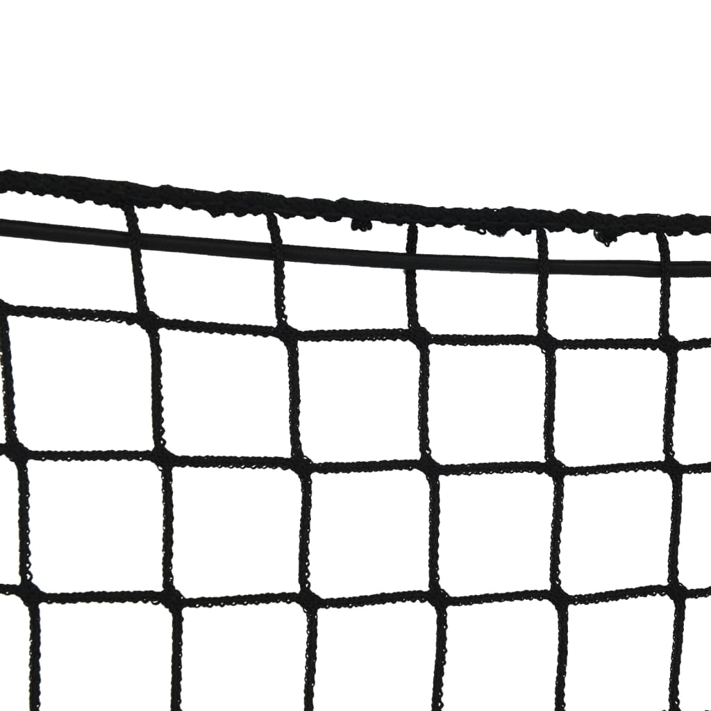 Mreža za prikolicu s elastičnim užetom crna 2,2 x 1,5 m PP