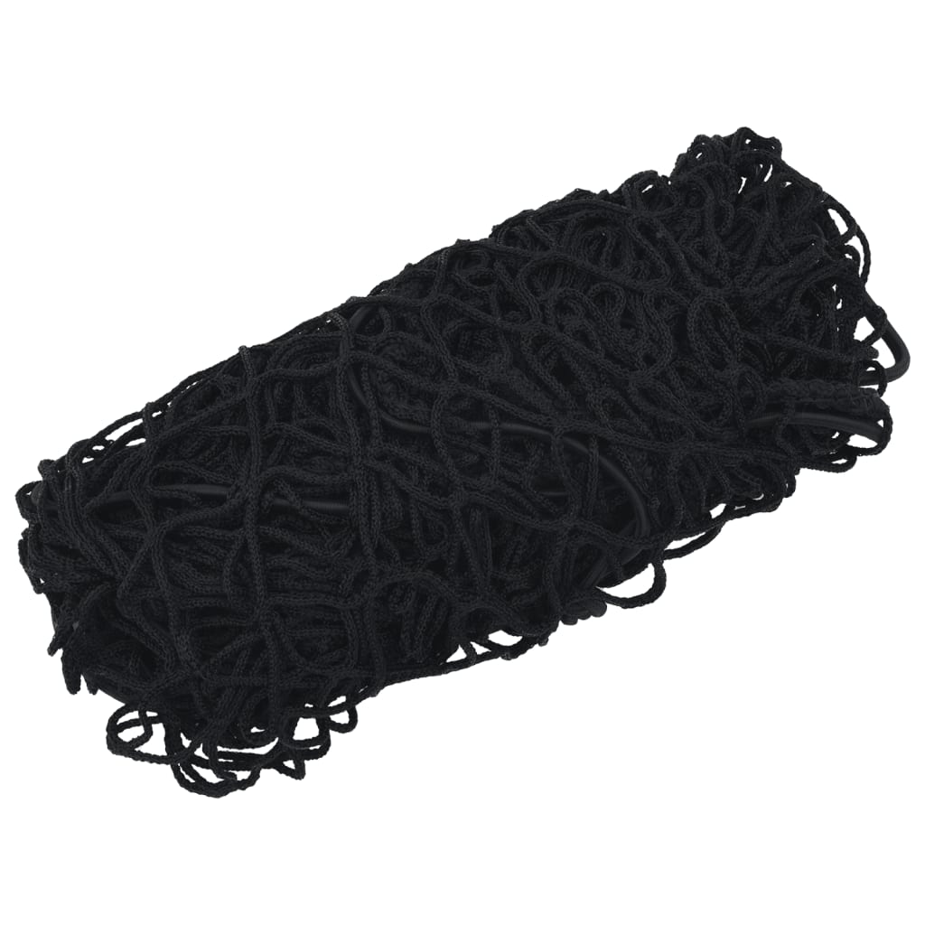 Mreža za prikolicu s elastičnim užetom crna 3,5 x 2 m PP