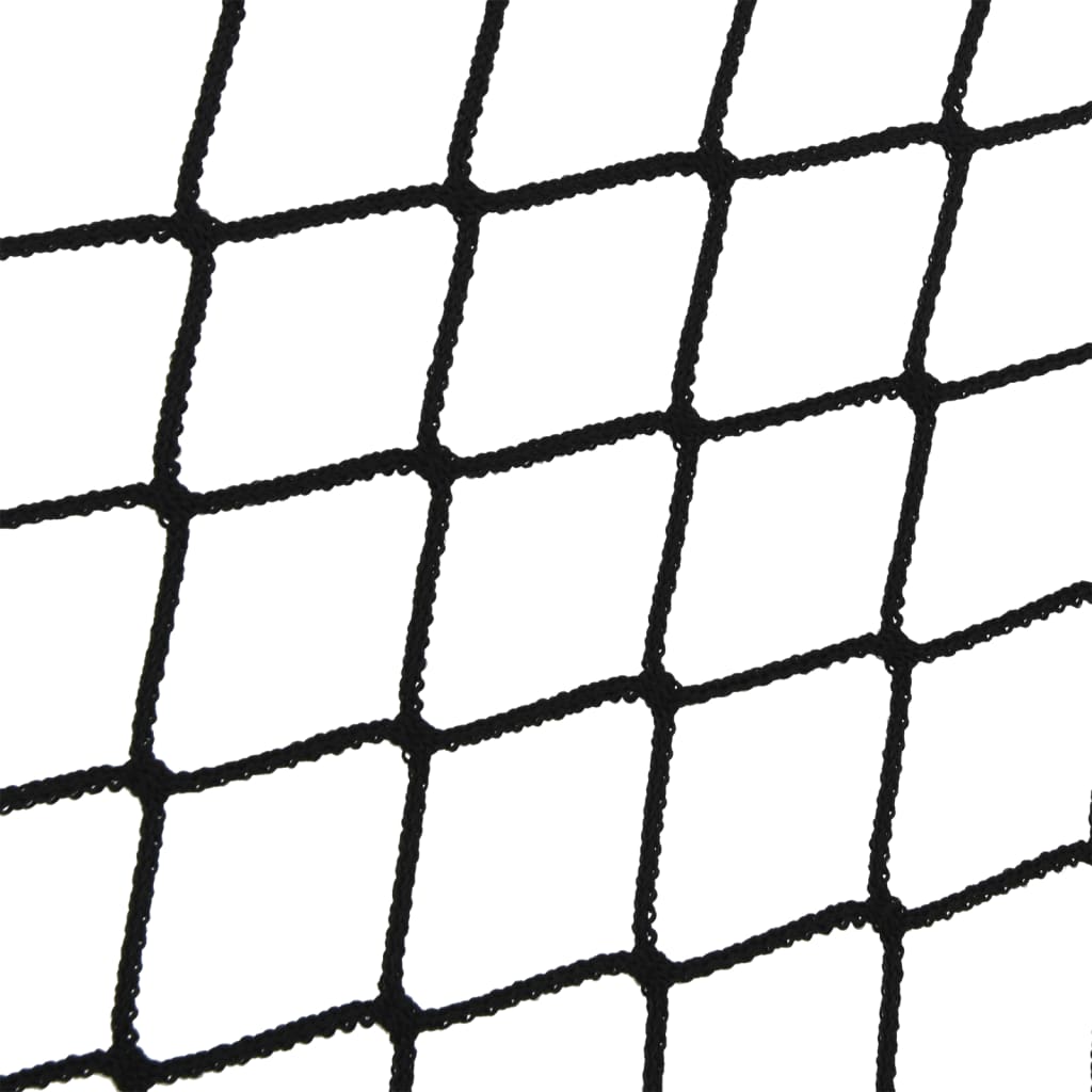 Mreža za prikolicu s elastičnim užetom crna 4,5 x 2,5 m PP