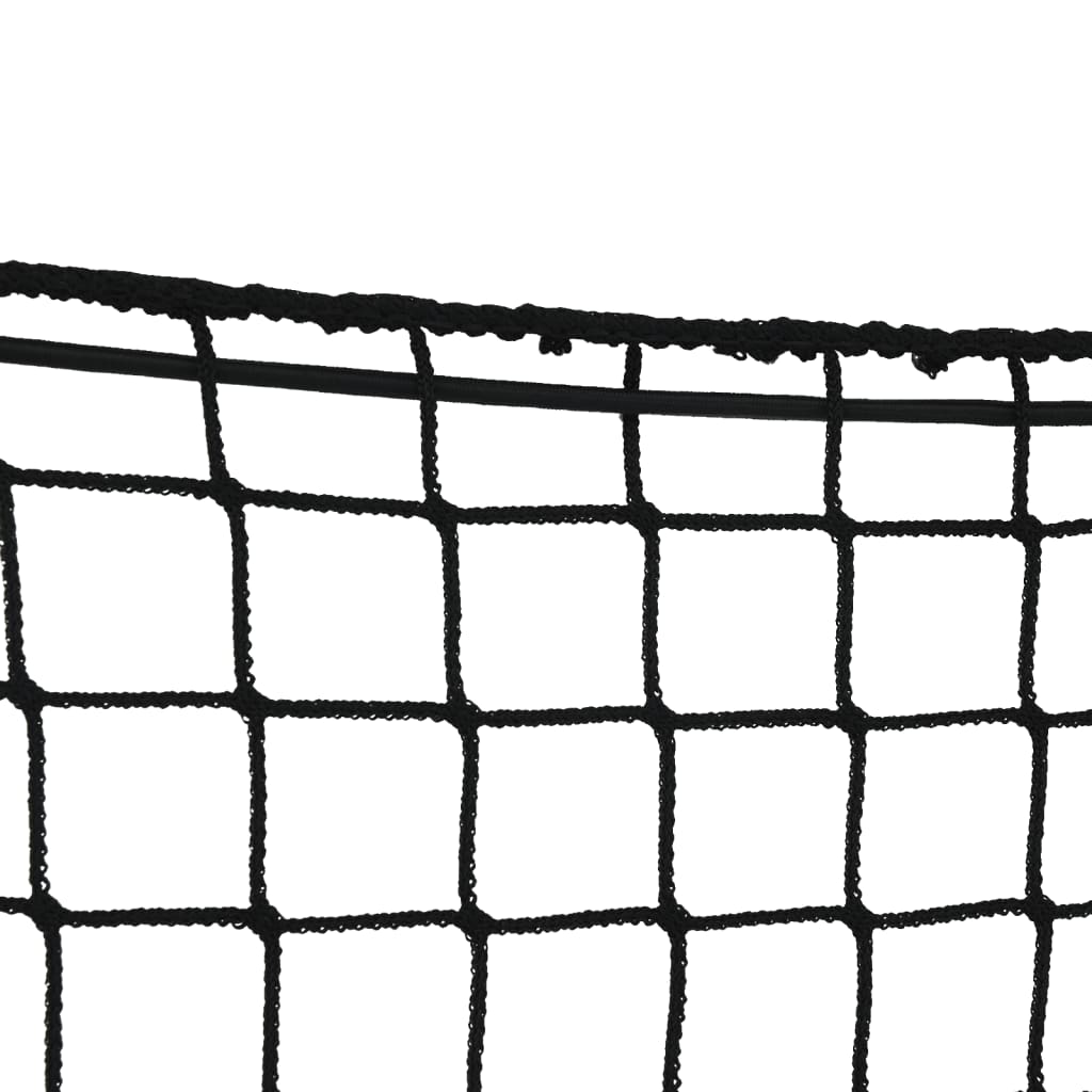 Mreža za prikolicu s elastičnim užetom crna 8 x 3,5 m PP