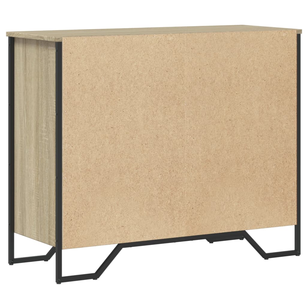 Komoda boja hrasta sonome 91x35,5x74,5 cm konstruirano drvo