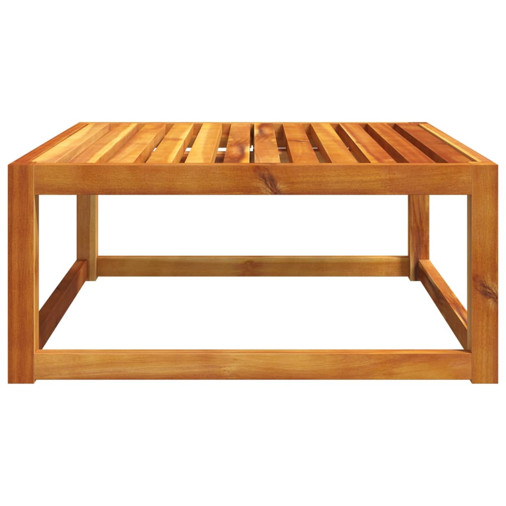 Vrtni stolić 65 x 65 x 29 cm od masivnog bagremovog drva