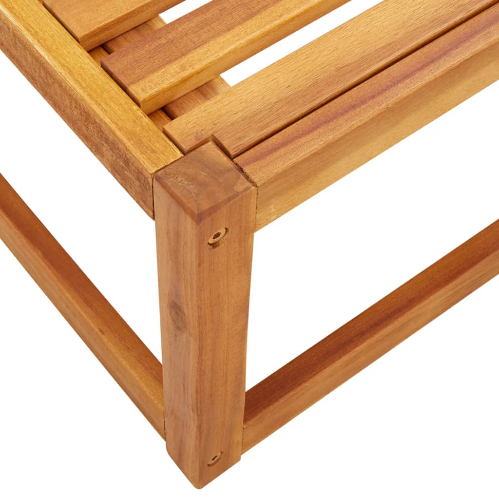 Vrtni stolić 65 x 65 x 29 cm od masivnog bagremovog drva