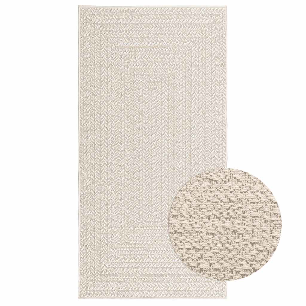 Tepih ZIZUR 80 x 150 cm s izgledom jute unutarnji i vanjski