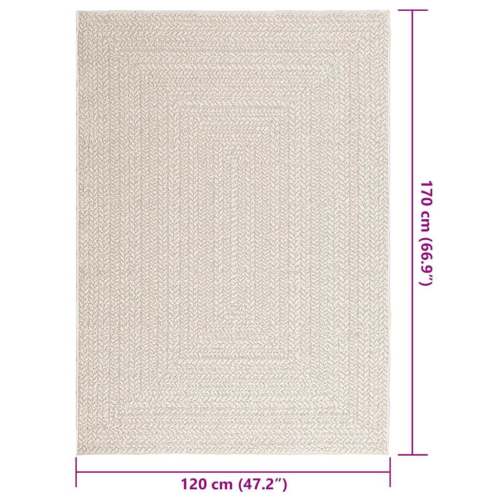 Tepih ZIZUR 120 x 170 cm s izgledom jute unutarnji i vanjski