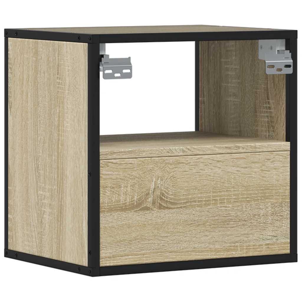 Zidni noćni ormarić sonoma hrast 40x31x39,5 cm