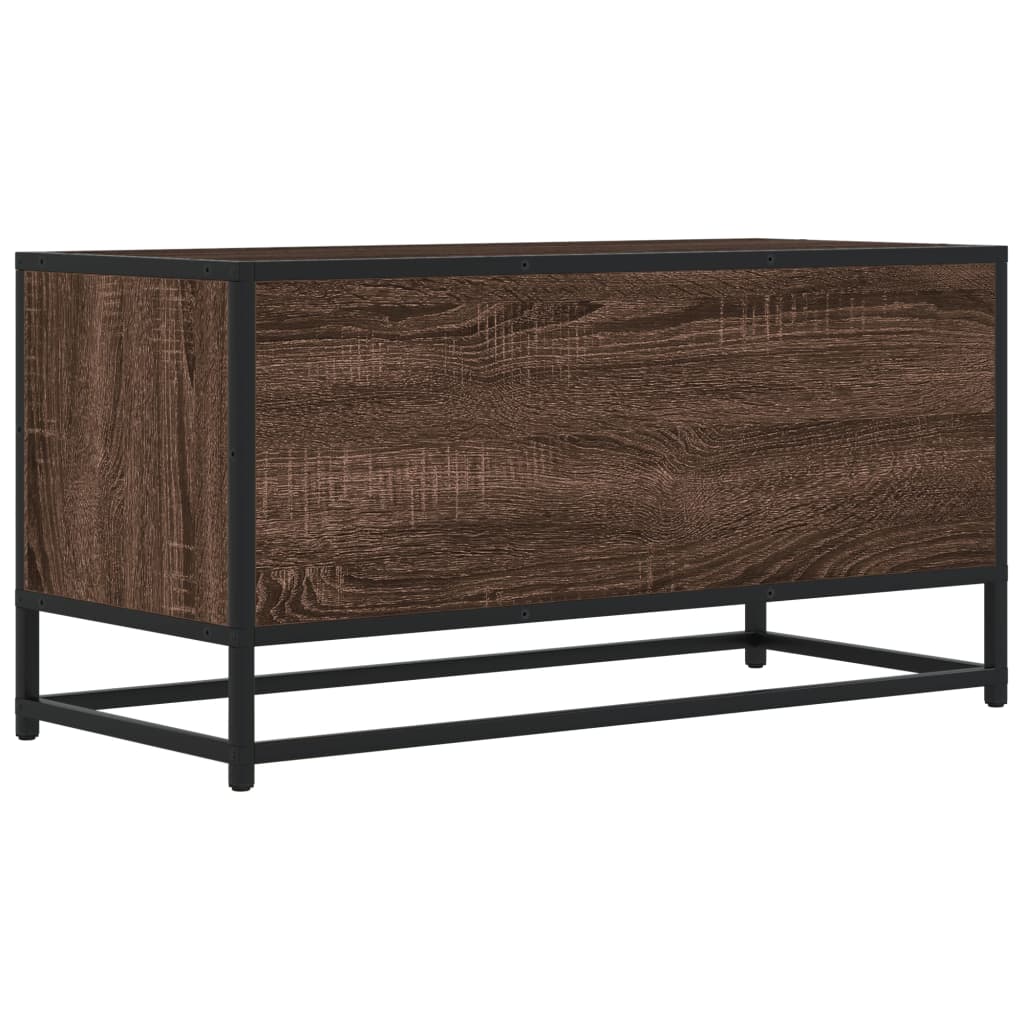 TV ormarić boja smeđeg hrasta 80x34,5x40 cm konstruirano