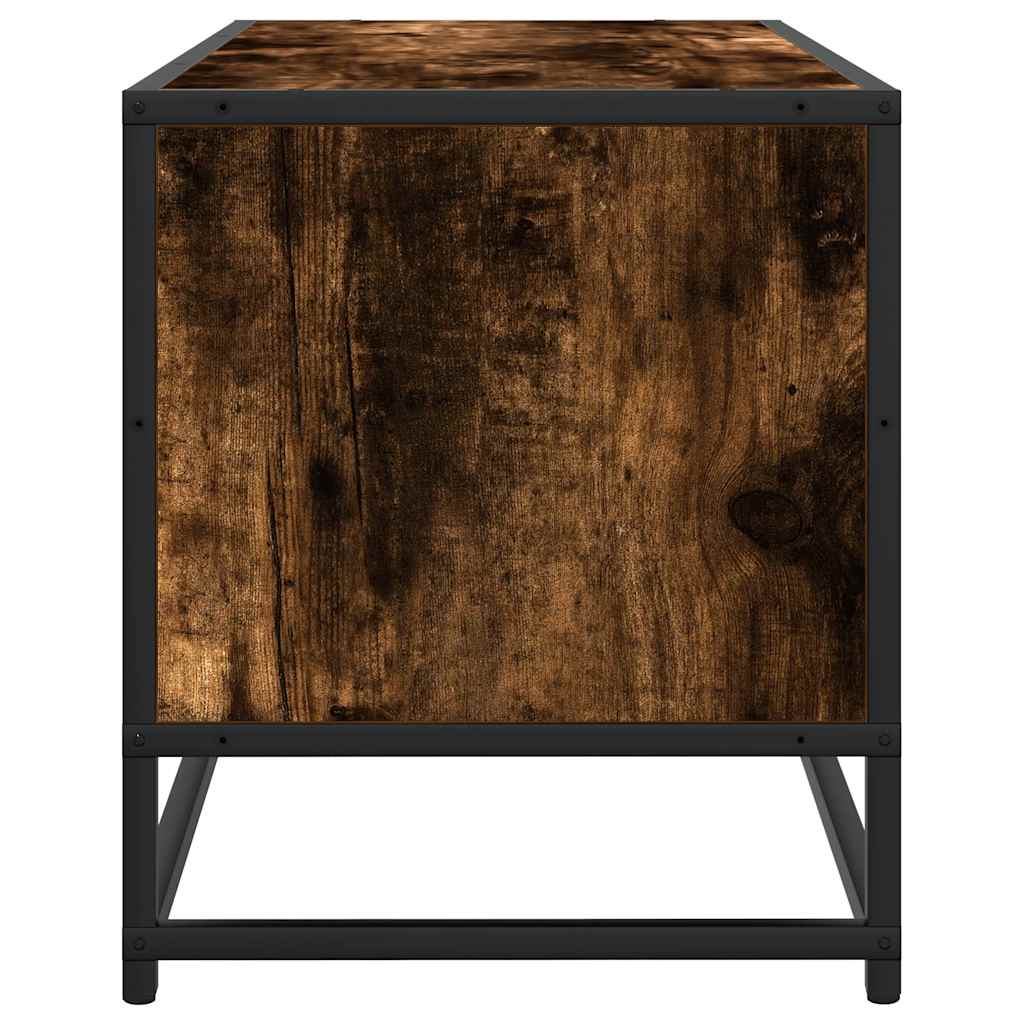 TV ormarić boja dimljenog hrasta 100x34,5x40 cm konstruirano