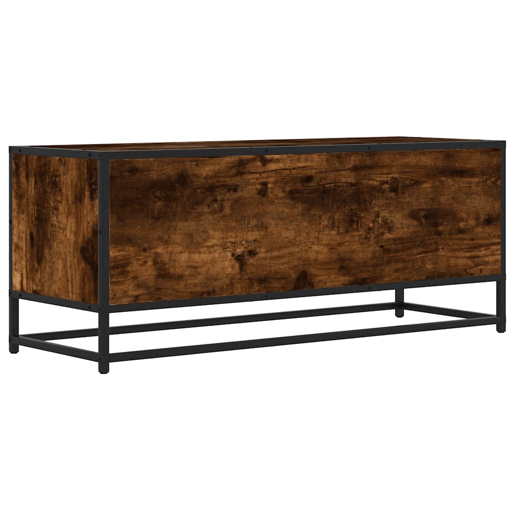 TV ormarić boja dimljenog hrasta 100x34,5x40 cm konstruirano