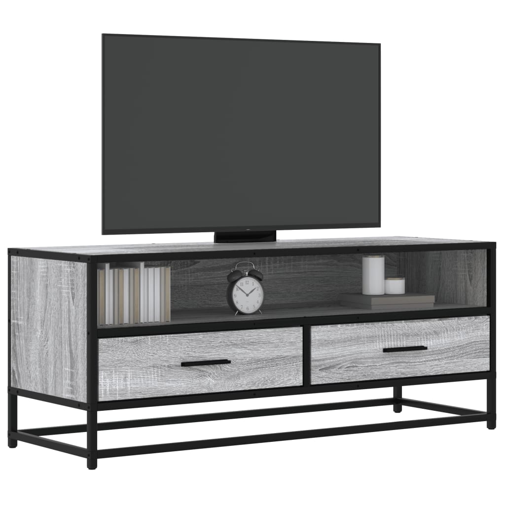 TV ormarić boja hrasta sonome 100x34,5x40 cm konstruirano drvo