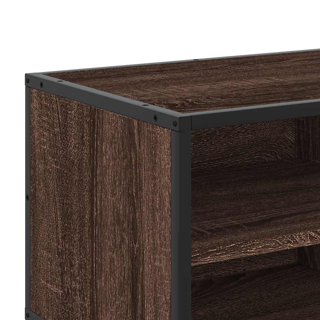 TV ormarić boja smeđeg hrasta 80x34,5x40 cm konstruirano