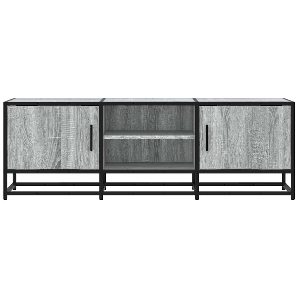 TV ormarić sivi Sonoma 120x35x41 cm Konstruirano drvo i metal