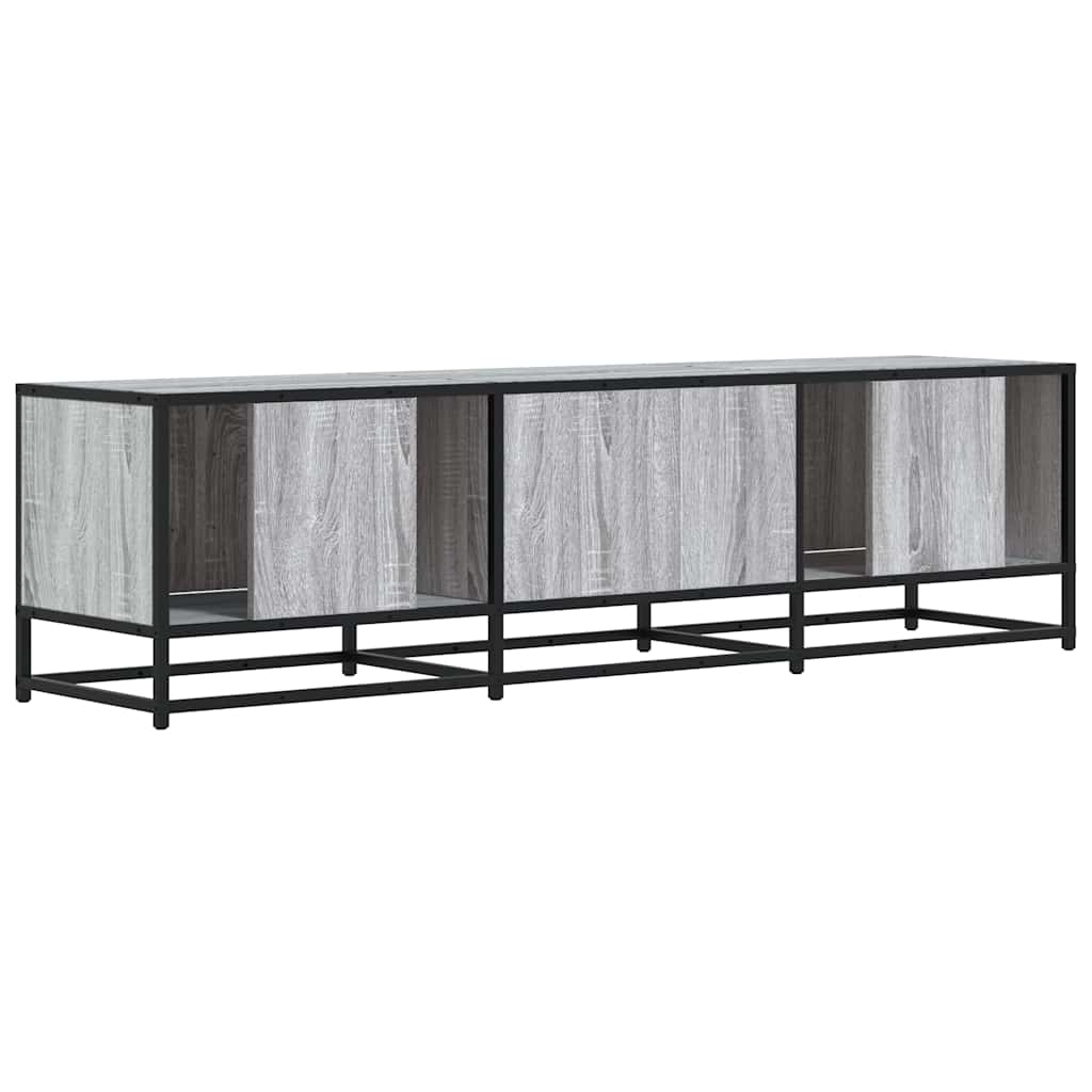 TV ormarić sivi Sonoma 150x35x41 cm Konstruirano drvo i metal