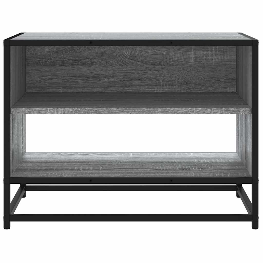 TV ormarić Sivi Sonoma 61x40x46 cm Konstruirano drvo i metal