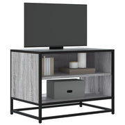 TV ormarić Sivi Sonoma 61x40x46 cm Konstruirano drvo i metal