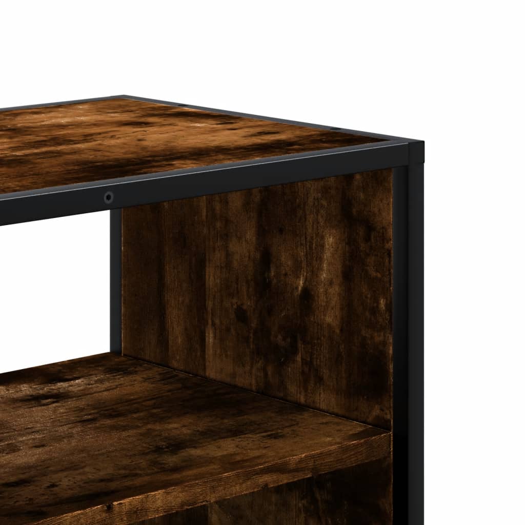TV ormarić boja dimljenog hrasta 100x31x39,5 cm konstruirano