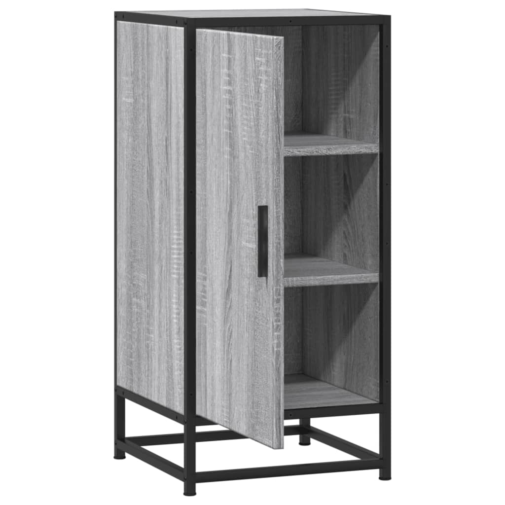 Komoda boja hrasta sonome 35,5x35x76 cm konstruirano drvo metal