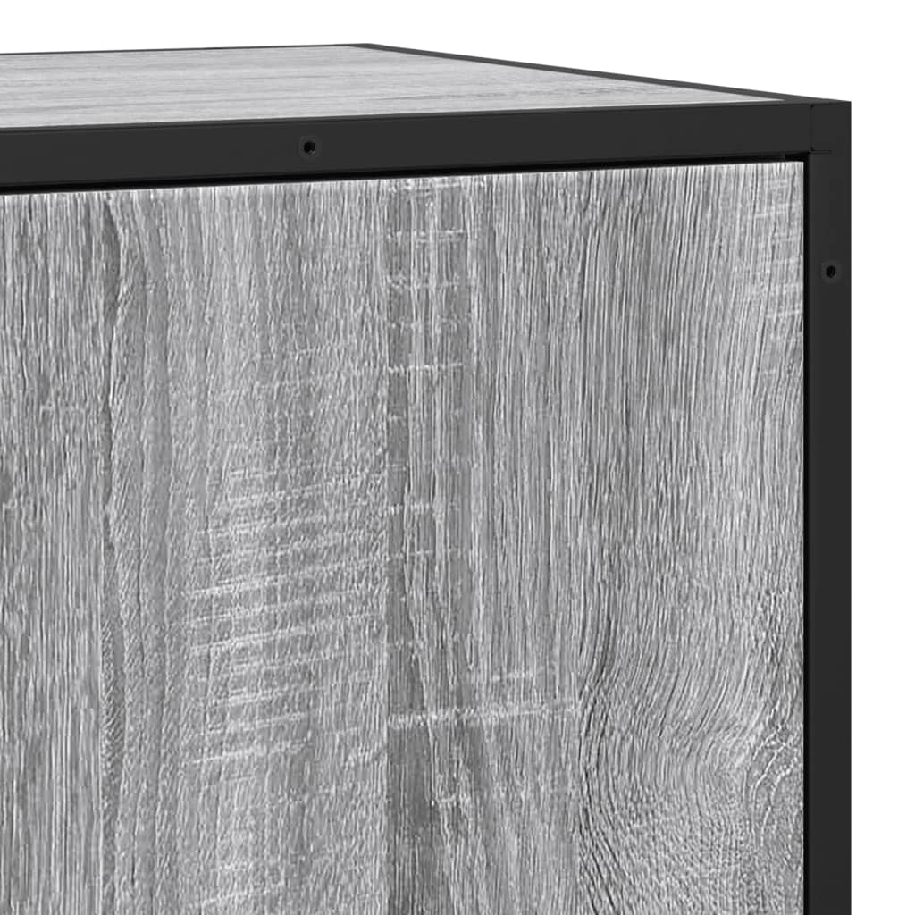 Komoda boja hrasta sonome 35,5x35x76 cm konstruirano drvo metal