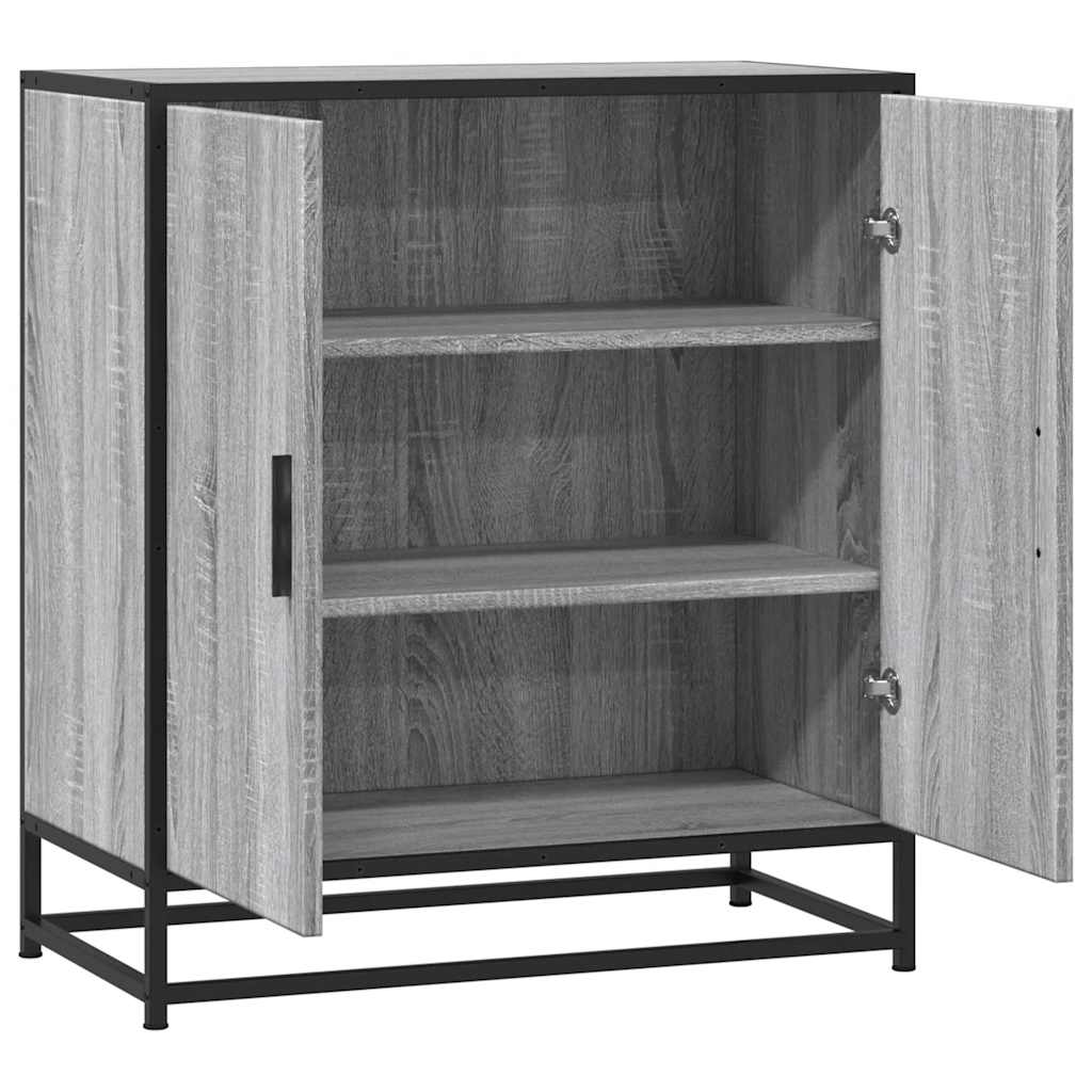 Komoda boja hrasta sonome 68x35x76 cm konstruirano drvo metal