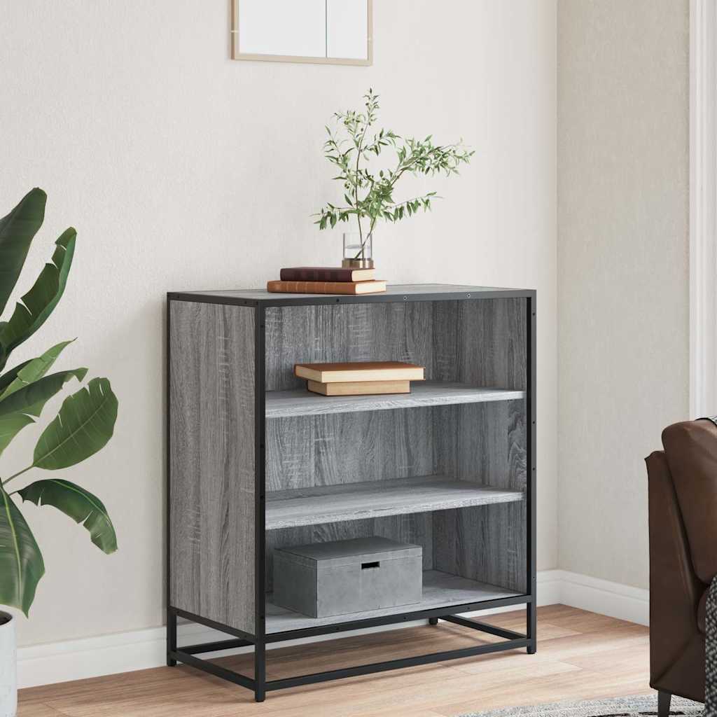 Komoda boja hrasta sonome 68x35x76 cm konstruirano drvo metal
