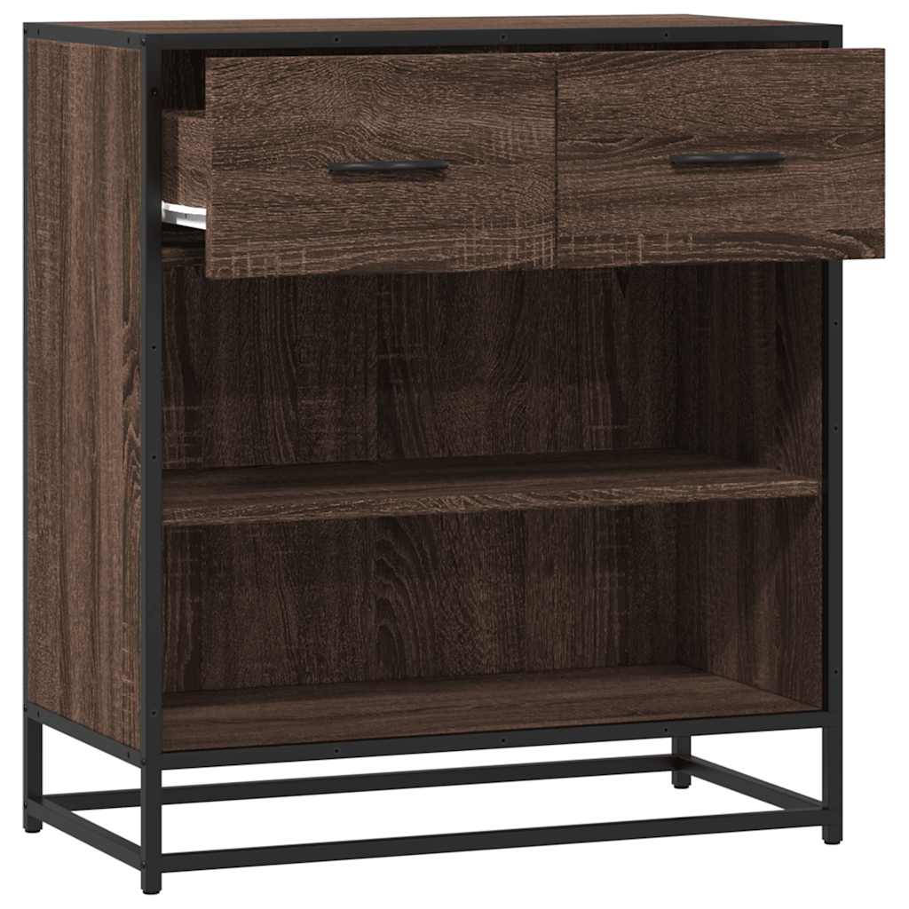 Komoda boja hrasta 68x35x76 cm konstruirano drvo