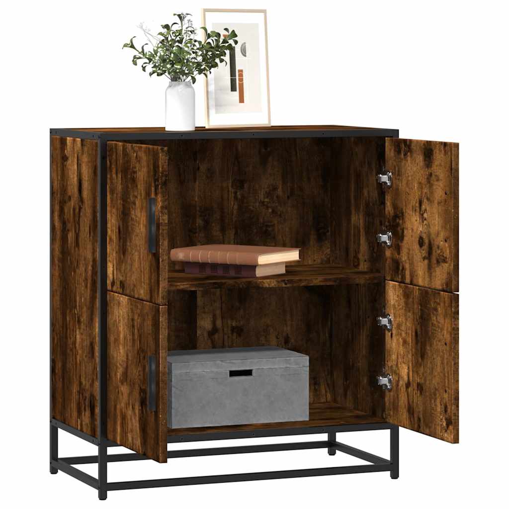 Komoda boja hrasta 68x35x76 cm konstruirano drvo