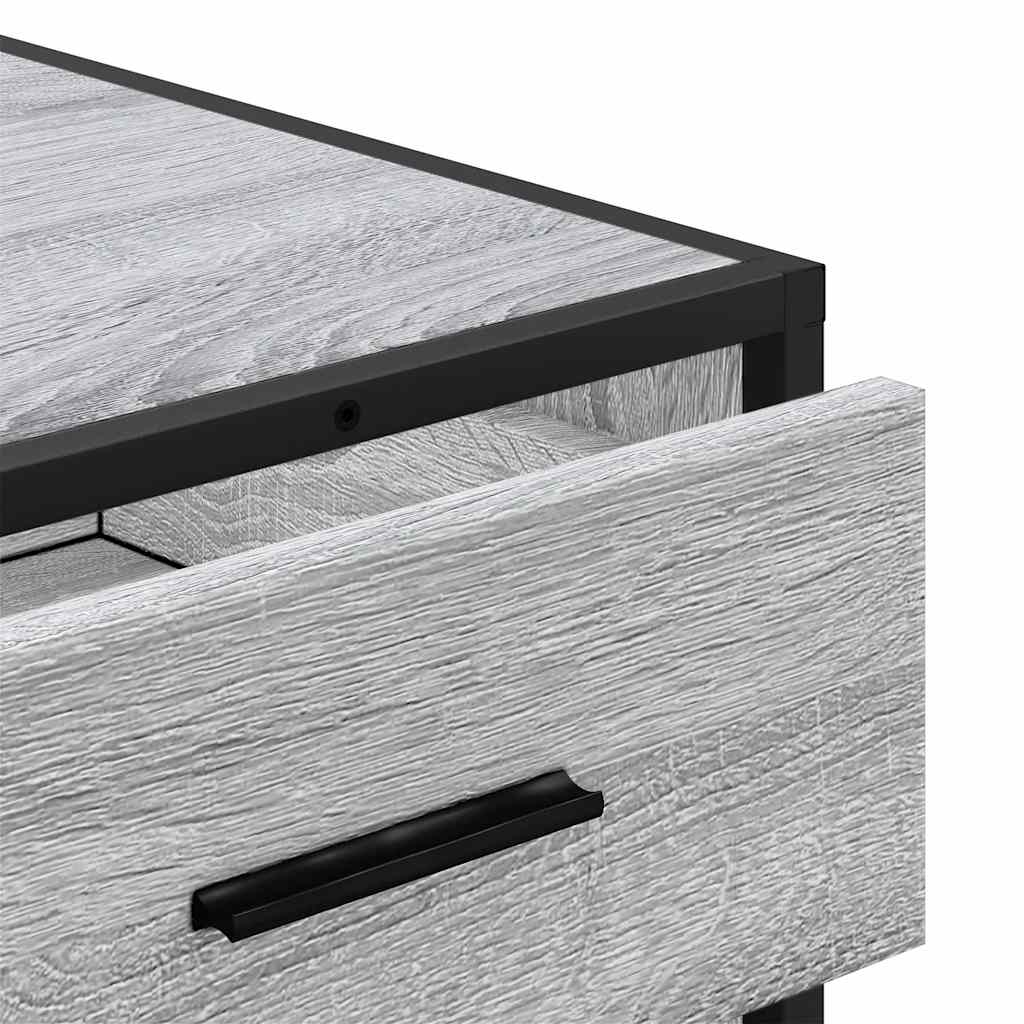 Ormarić s ladicama Siva Sonoma 70x41x56 cm Konstruirano drvo