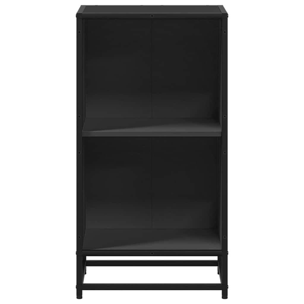 Ormar za knjige crni 40x35x76 cm izrađeno drvo