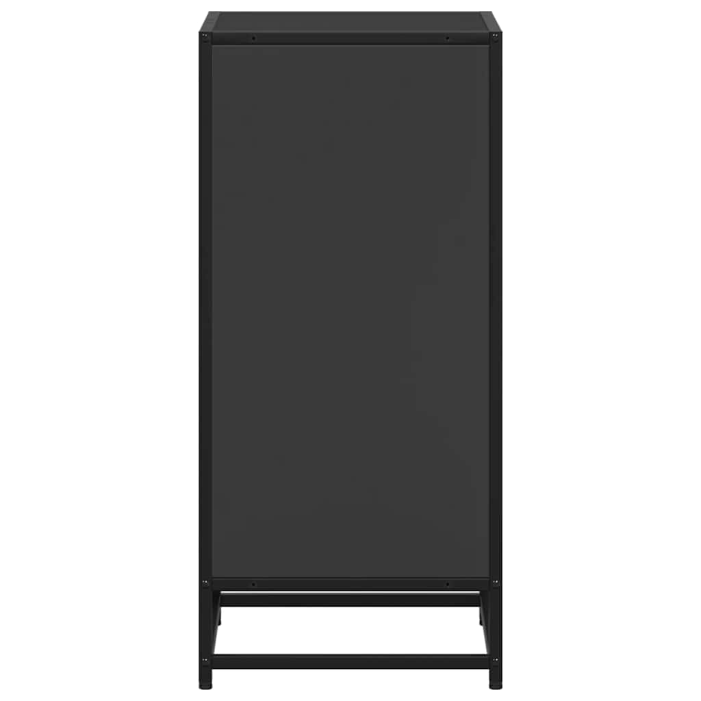 Ormar za knjige crni 40x35x76 cm izrađeno drvo