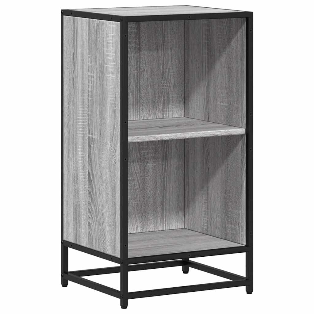 Ormar za knjige sivi sonoma 40x35x76 cm konstruirano drvo