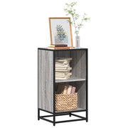 Ormar za knjige sivi sonoma 40x35x76 cm konstruirano drvo
