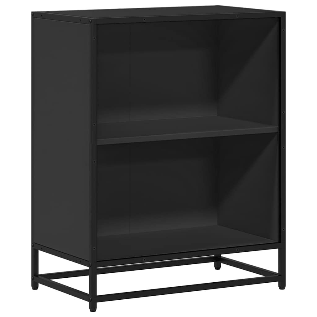 Ormar za knjige crni 60x35x76 cm izrađeno drvo