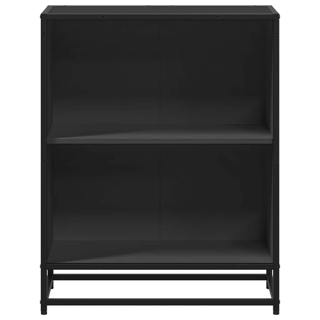 Ormar za knjige crni 60x35x76 cm izrađeno drvo