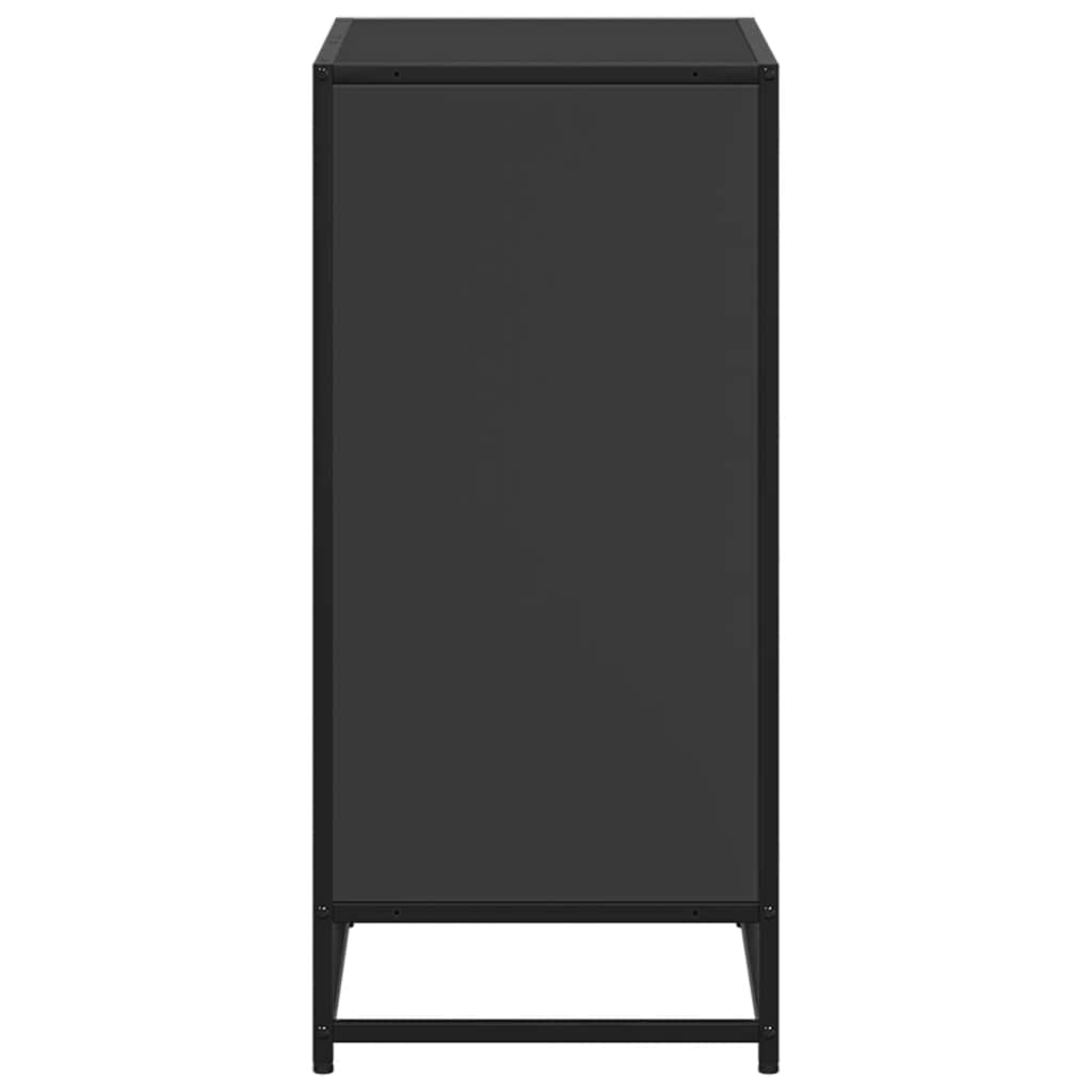 Ormar za knjige crni 60x35x76 cm izrađeno drvo