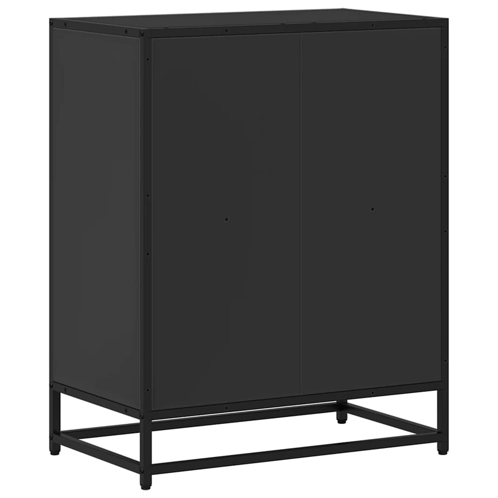 Ormar za knjige crni 60x35x76 cm izrađeno drvo