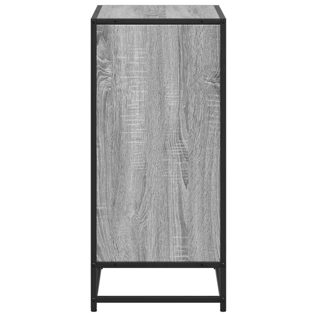 Ormar za knjige sivi sonoma 60x35x76 cm konstruirano drvo