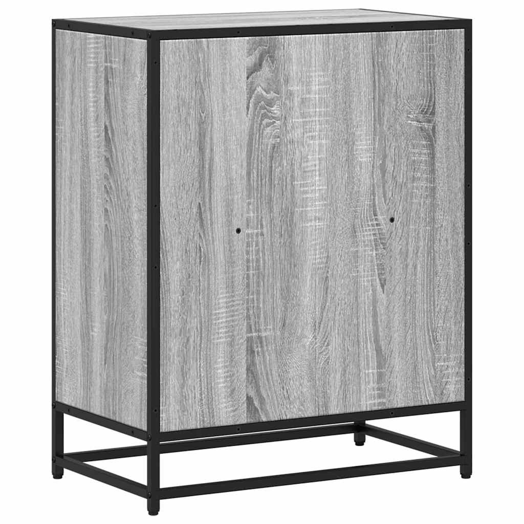 Ormar za knjige sivi sonoma 60x35x76 cm konstruirano drvo
