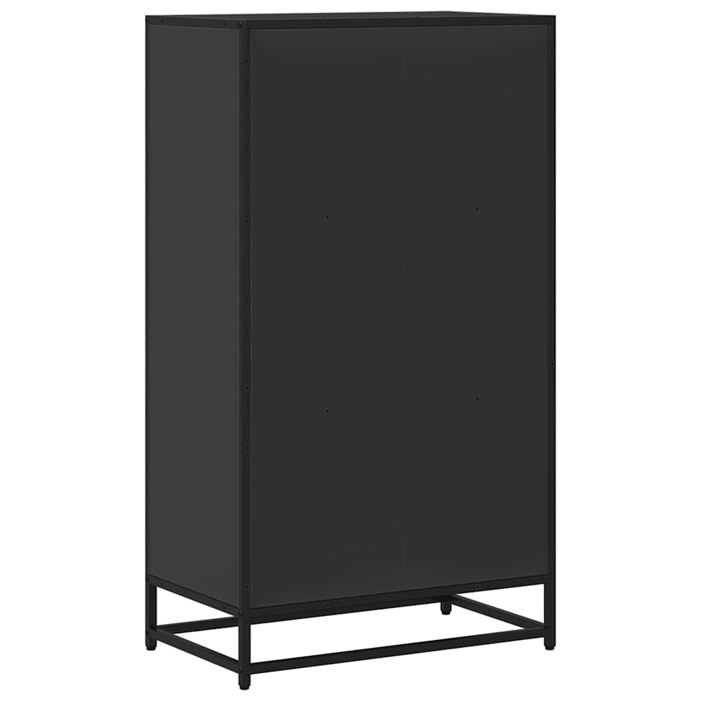Ormar za knjige crni 60x35x107,5 cm izrađeno drvo