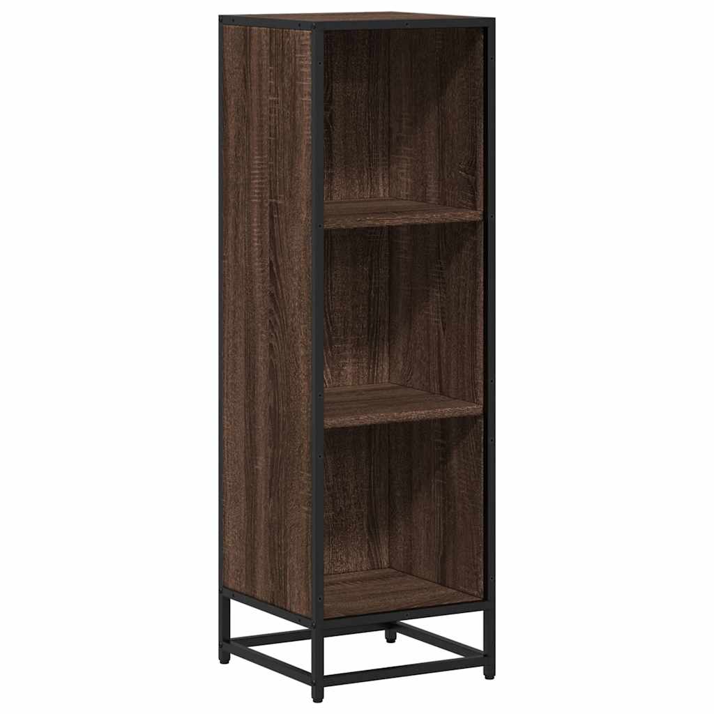 Ormarić za knjige boja smeđeg hrasta 33,5x33x107,5 cm drveni