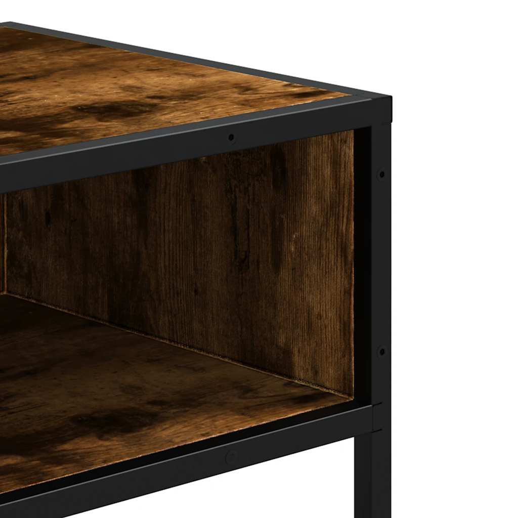 Konzolni stol boja hrasta 90x35x80 cm od konstruiranog drva