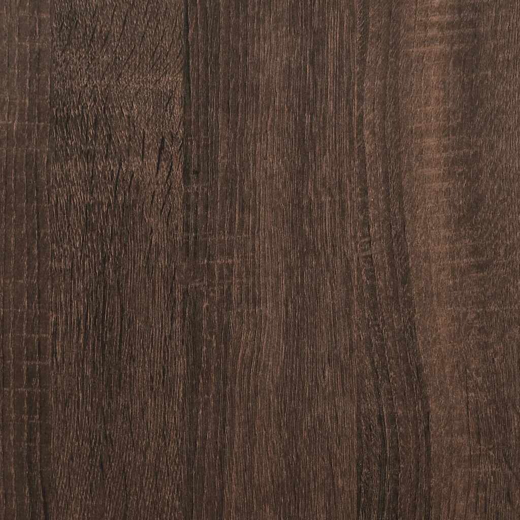 Konzolni stol boja hrasta 90x35x80 cm konstruirano drvo
