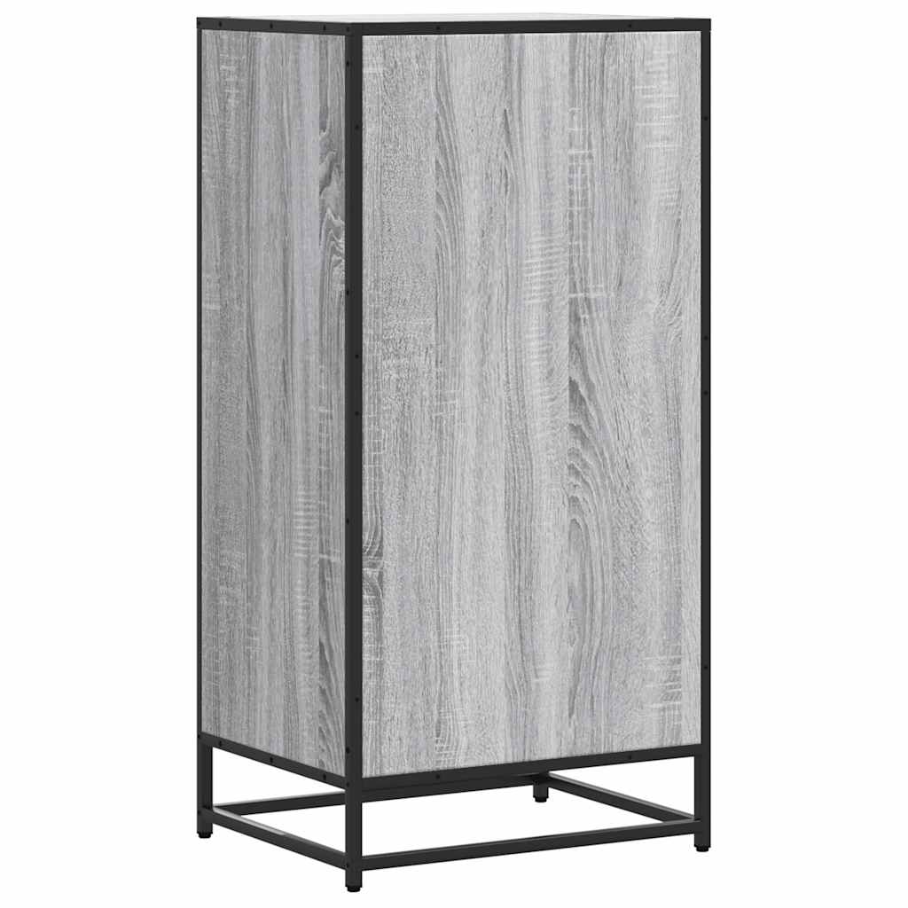 Stalak za cipele boja hrasta 48x38x97,5 cm konstruirano drvo