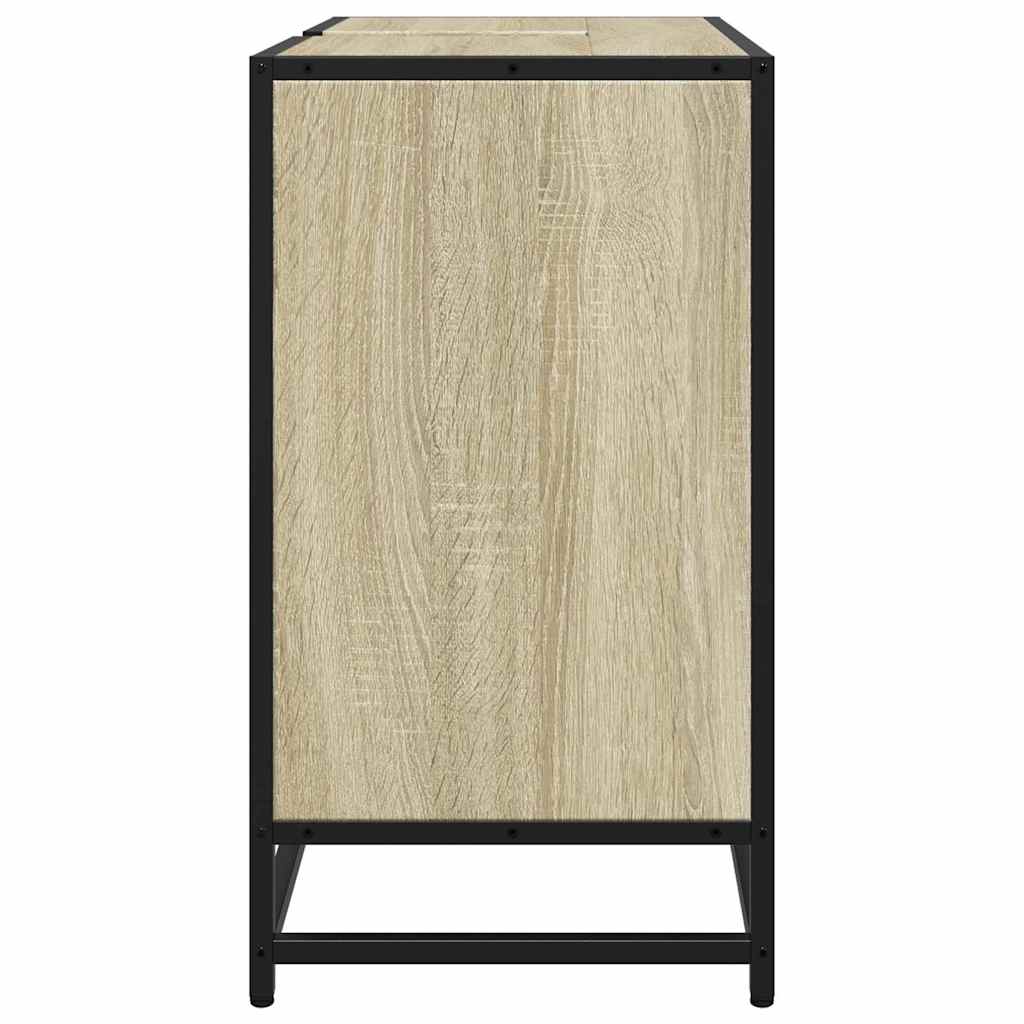 Ormarić za umivaonik u kupaonici, hrast Sonoma, 65x33x60 cm, inženjerski drvo