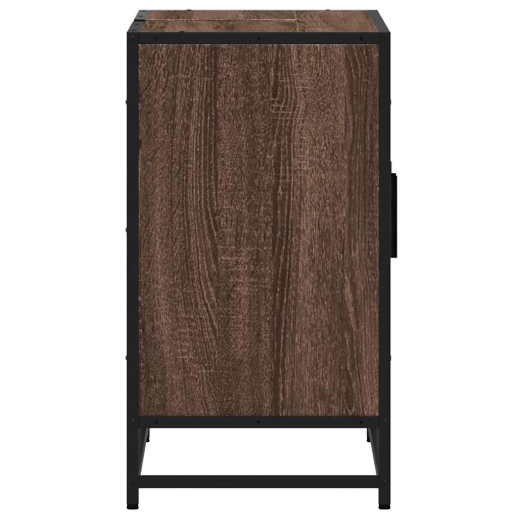 Kupaonski ormarić za umivaonik boja hrasta 90x33x60 cm drveni