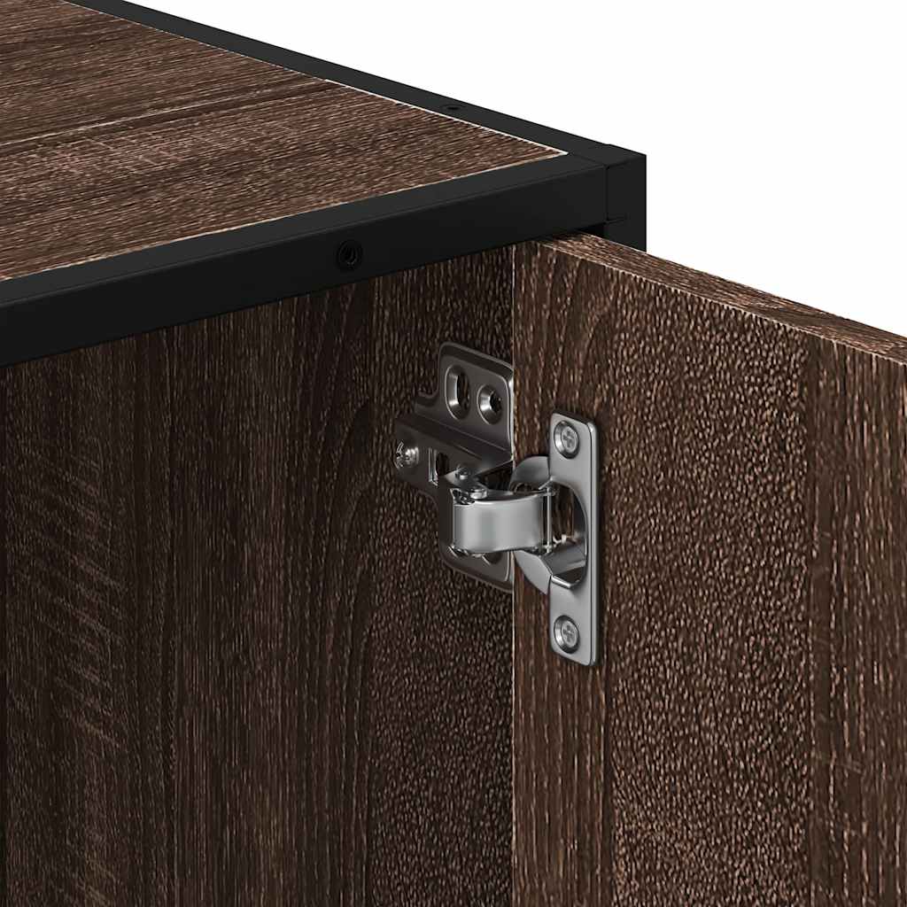 Kupaonski ormarić za umivaonik boja hrasta 90x33x60 cm drveni