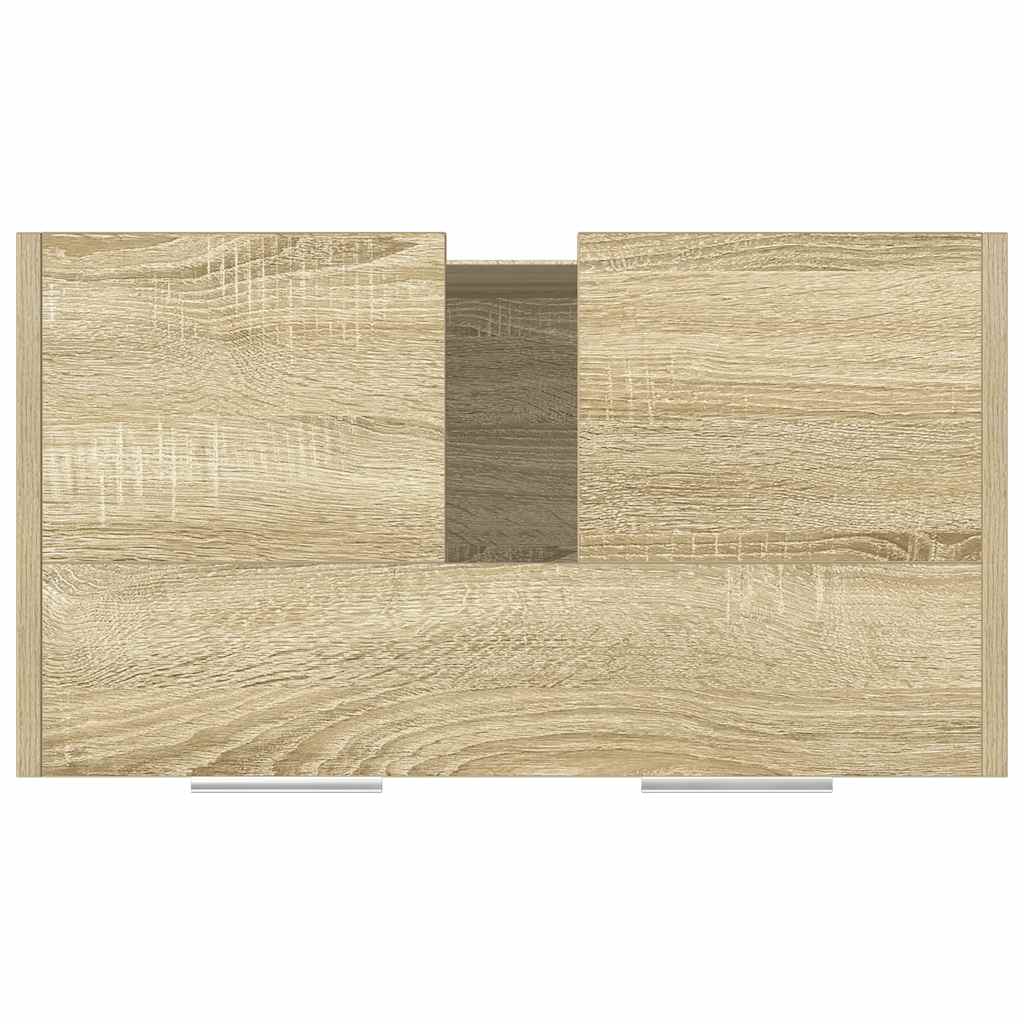 Ormarić za umivaonik boja hrasta 60x33x60 cm konstruirano drvo