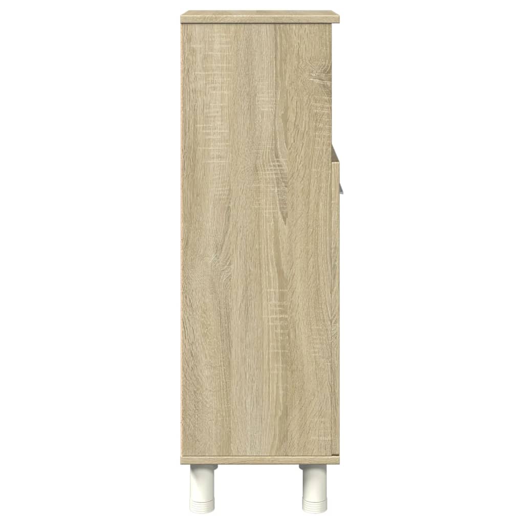 Kupaonski ormarić boja hrasta 30,5x30x95 cm konstruirano drvo