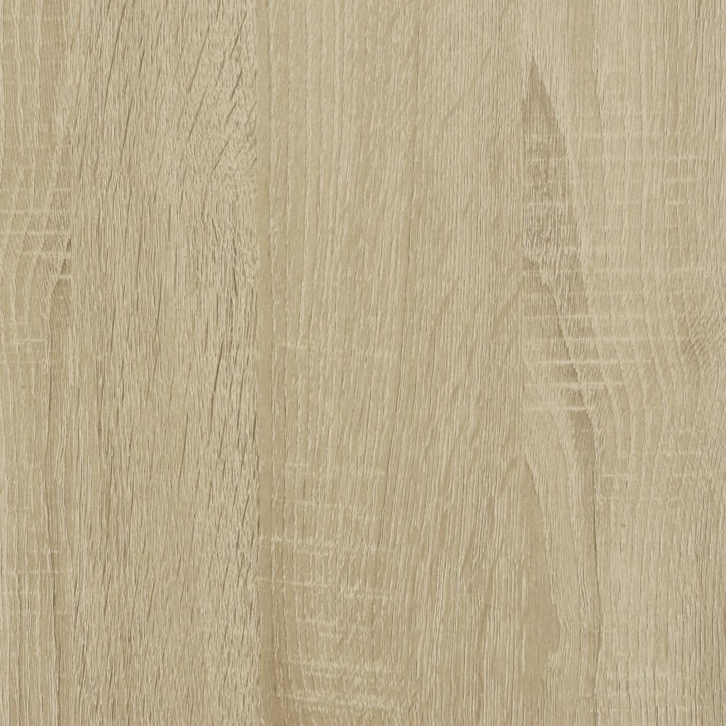Kupaonski ormarić s ogledalom boja hrasta 64,5x20x66,5 cm drvo